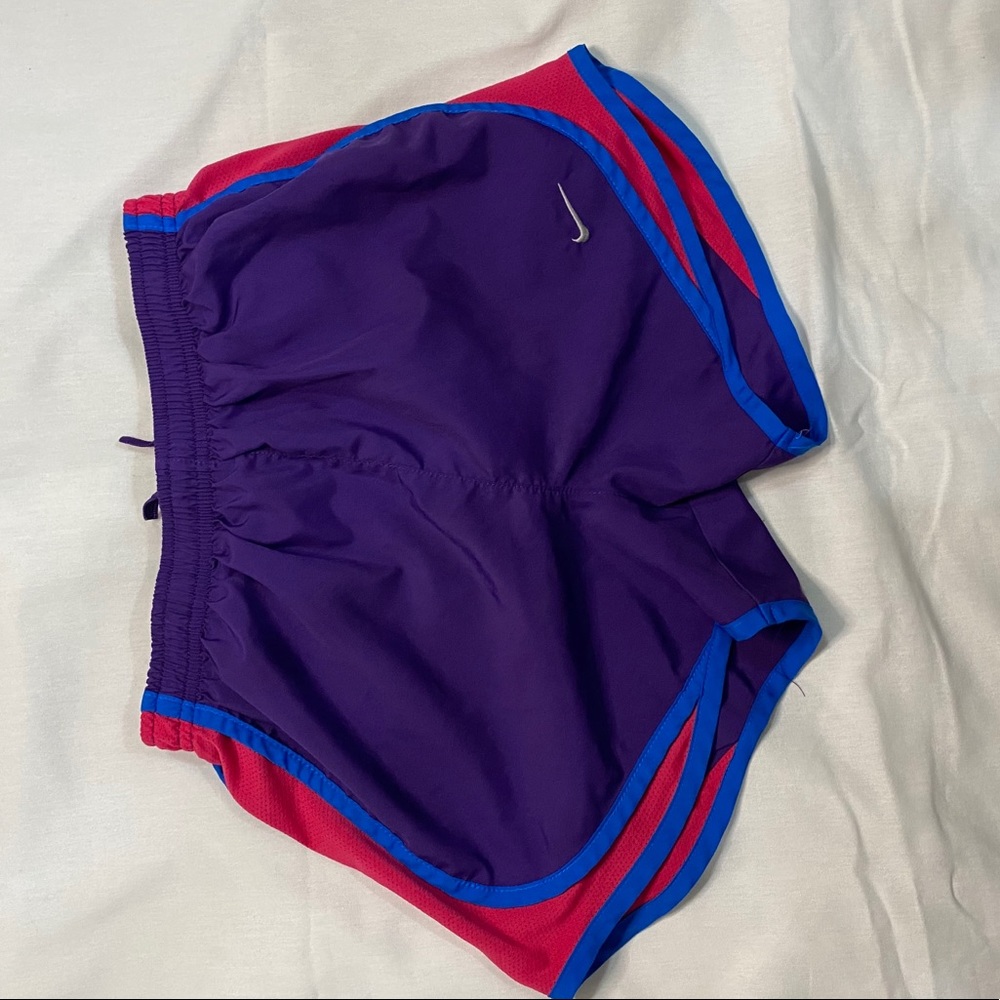 Purple Nike Running Shorts